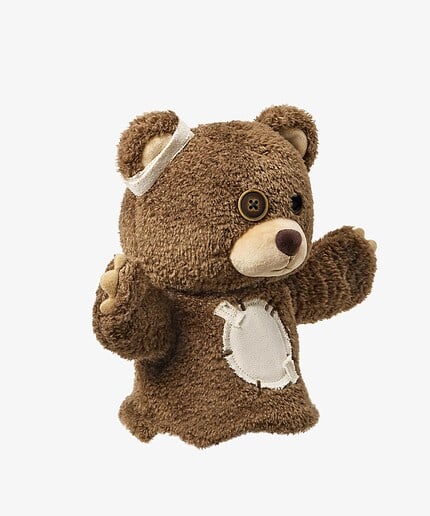Hirono Bear Plush Hand Puppet