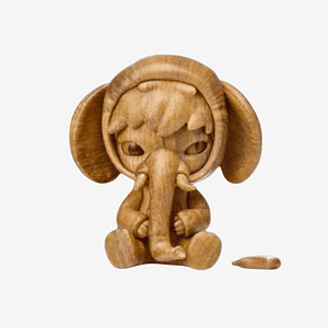 Hirono Elephant in the Room Wood