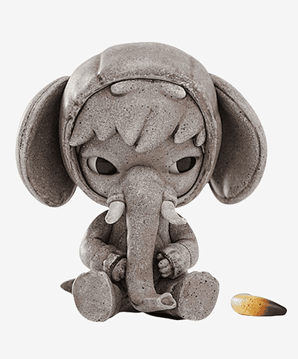 Hirono Elephant in the Room Sculpture