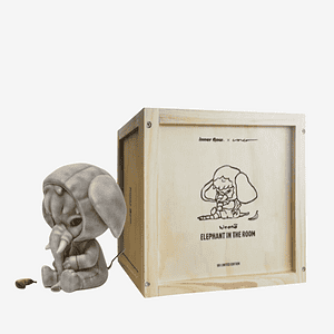 Hirono Elephant in the Room sculpture