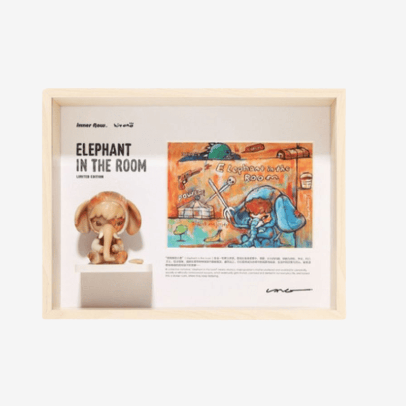 Hirono Elephant in the Room Marble - Image 2