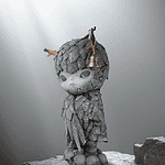 Hirono Stone Feather - Image 2