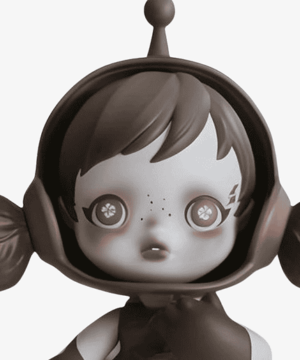 Skullpanda Baby Lotus in the Dusk of Summer