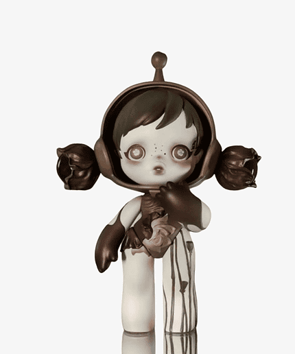 Skullpanda Baby Lotus in the Dusk of Summer