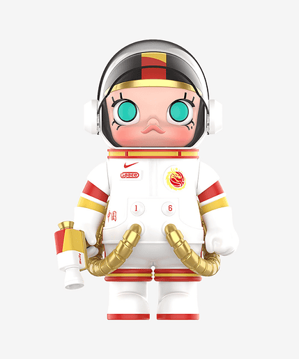 Space Molly 100% China Basketball White