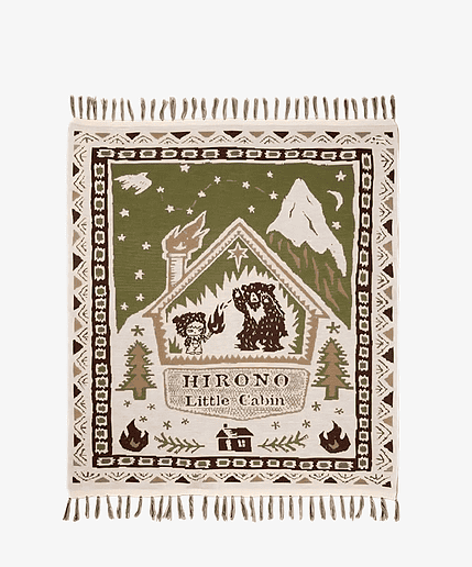 Hirono Knitted Blanket Fight for Joy