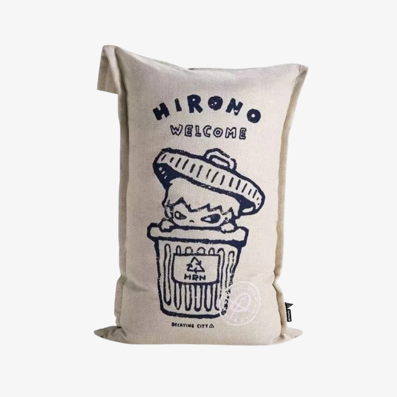 Hirono Living Wild Garbage Bin Pillow