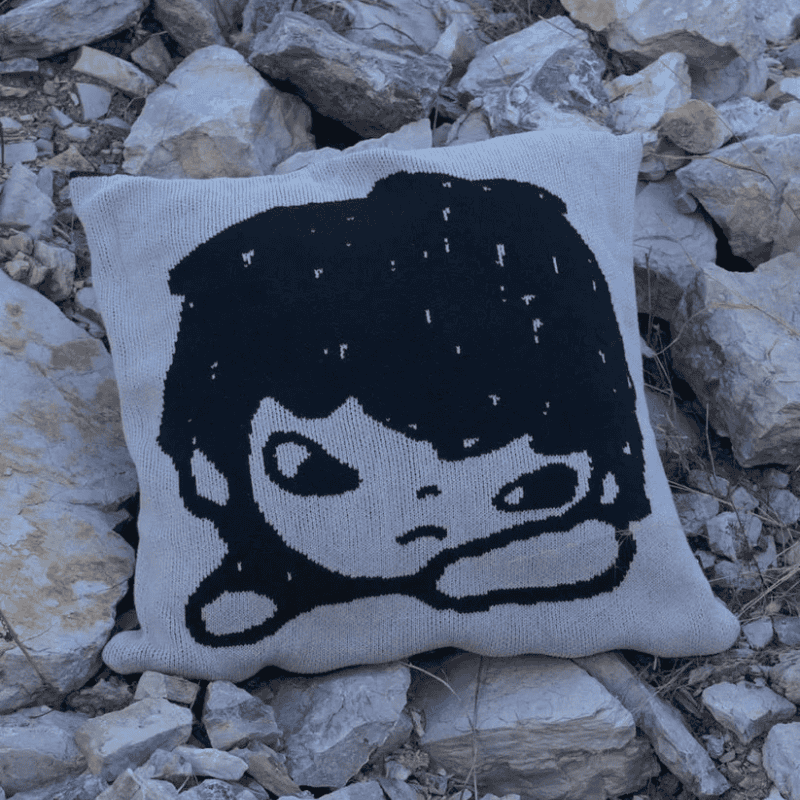 Hirono Living Wild Knitted Throw Pillow - Image 2