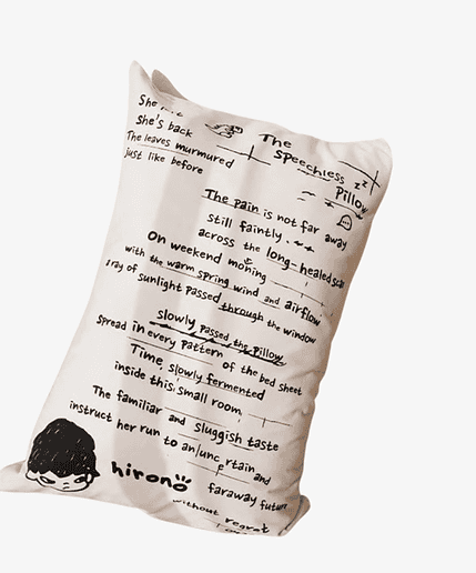 Hirono Living Wild Speechless Pillow