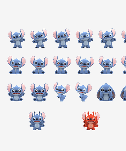 Stitch Mini Fluffy Series